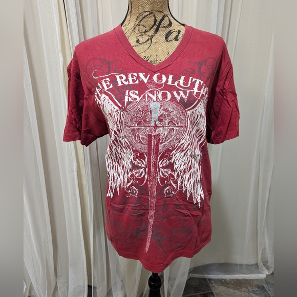 Red Ink Inc revolution T-shirt - Picture 1 of 5